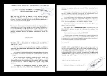 Documento de Jefe de seguridad de PDVSA que hunde a Álex Saab