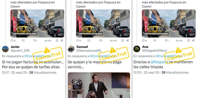 Granja de trolls y falsos “noticieros” se unen para difamar a periodista venezolana Francesca Díaz